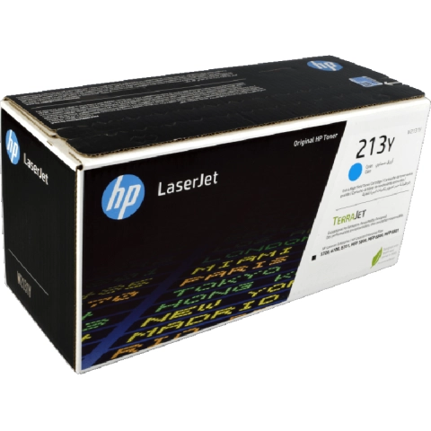 Toner HP 213Y / W2131Y Cyan do drukarek (Oryginalny) [12k]